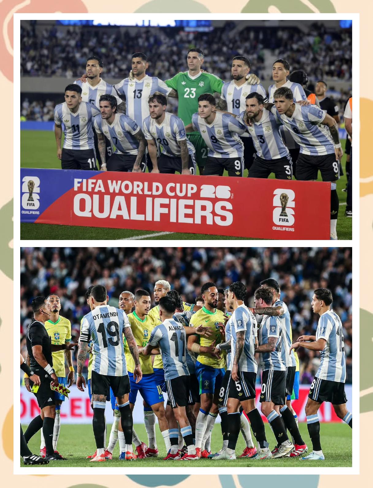 包含阿根廷队遭遇大败，晋级形势十分堪忧的词条