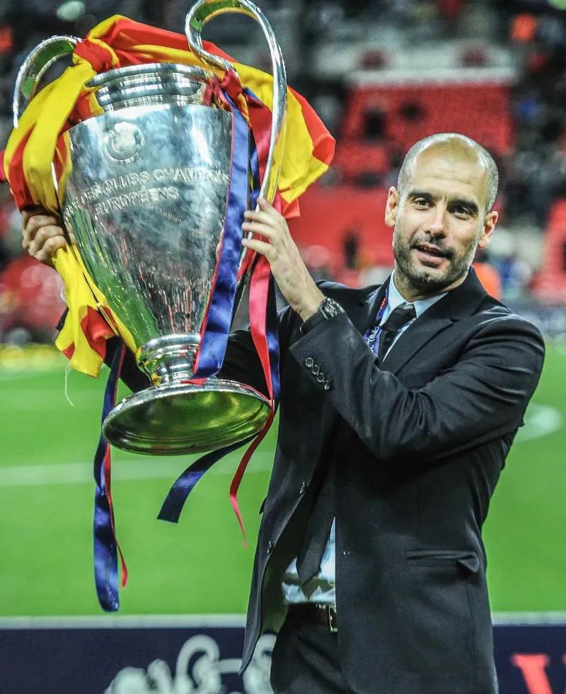 瓜迪奥拉执教效力曼城五周年，赢得五冠成功的简单介绍